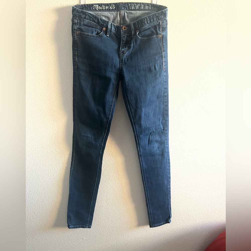 Madewell Skinny skin jeans Sz  25x32
